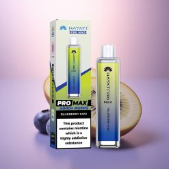Hayati Pro Max 4000 Puffs Arándano Kiwi 5% Nicotina 1400mAh