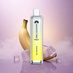 Hayati Pro Max 4000 Puffs Plátano Hielo 1400mAh Recargable