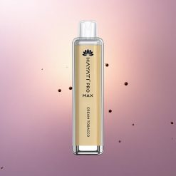 Hayati Pro Max 4000 Puffs Tabaco Crema 5% Nicotina 1400mAh Recargable