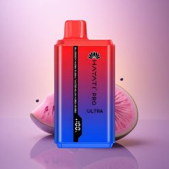 Hayati Pro Ultra 15000 Puffs Chicle Hubba Bubba Sandía con 2% de nicotina y 850mAh