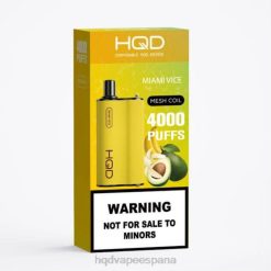 HQD BOX 4000 bocanadas Cantalupo 84J2117 best HQD flavors