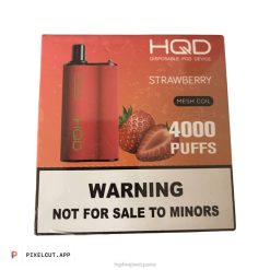 HQD BOX 4000 bocanadas fresa 84J294 HQD madrid