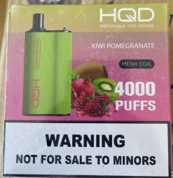 HQD BOX 4000 bocanadas granada kiwi 84J299 HQD vapes sale