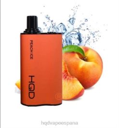 HQD BOX 4000 bocanadas hielo de durazno 84J287 best HQD flavors