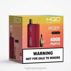 HQD BOX 4000 bocanadas jager 84J2113 HQD spain