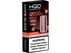 HQD CUVIE GLAZE vaporizador desechable 12000 sandia fresa 84J2261 HQD españa