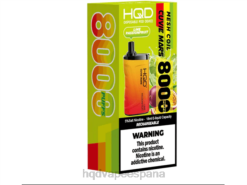 HQD CUVIE MARS desechable lima maracuyá 84J2208 HQD flavors vape