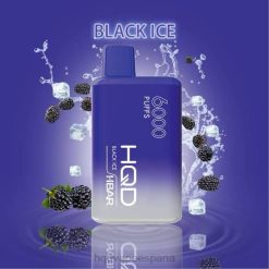 HQD HBAR 6000 bocanadas hielo negro 84J244 HQD madrid