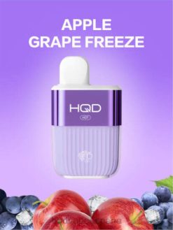 HQD HOT 5000 bocanadas congelación de manzana y uva 84J259 HQD vapes sale