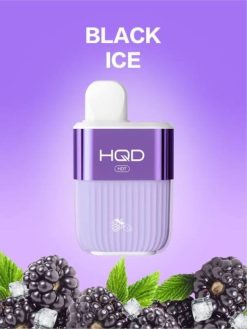 HQD HOT 5000 bocanadas hielo negro 84J262 HQD vape españa