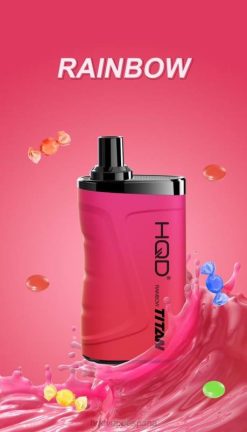 HQD TITAN 7000 bocanadas arcoíris 84J27 best HQD flavors