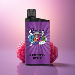 IGET Bar 3500 Puffs Frambuesa Uva 1400 mAh 1.2 Ohm Mesh Coil