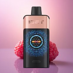 IGET ONE 12000 Puffs Fresa Frambuesa con Pantalla Curva Grande y 2700 mAh