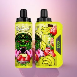 VapSolo VIKING 12000 Puffs Fresa Plátano 22ml Nicotina