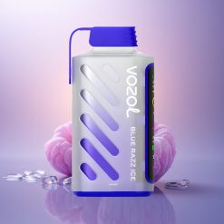 VOZOL Gear Power 20000 Puffs Azul Frambuesa Hielo con Dual Mesh Coil y 20mL