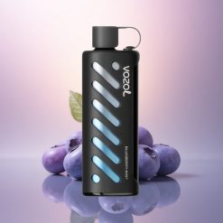 VOZOL Gear Shisha 25000 Puffs Menta Arándano con Dual Mesh y 5mg de Nicotina