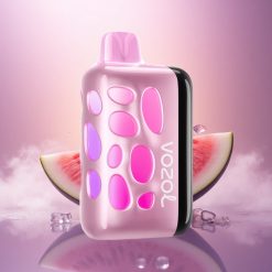 VOZOL RAVE 40000 Puffs Sandía Hielo con 1000mAh y Sincronización de Ritmo